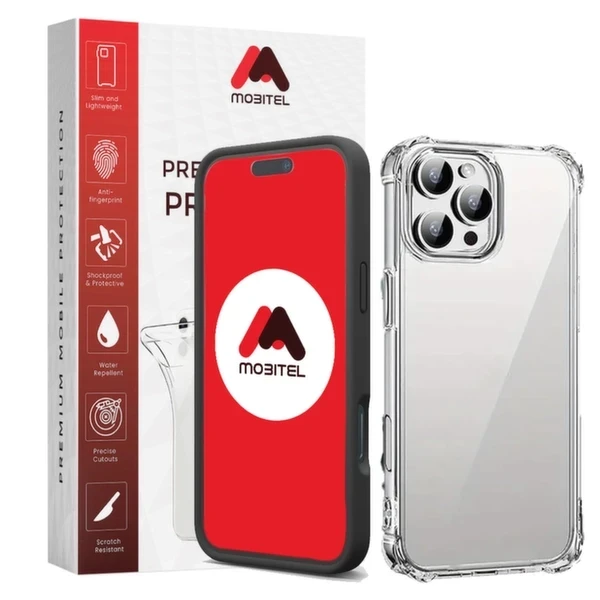 Mobitel Phone Case for iPhone 16 Pro Max, 6.9-inches , Air Bag Drop Protection | Shockproof Phone Case copy